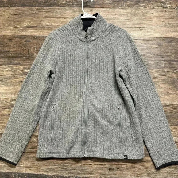 Prana Other - Prana Gray Full Zip Up Sweater Size Medium